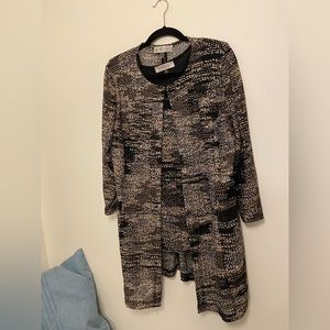 Kasper cardigan with tank